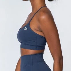Muscle Nation Tone Bra - Navy 30% EOFY SALE