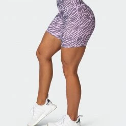 Muscle Nation Non Scrunch Superior Squat Bike Shorts - Tri-Stripe