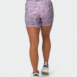 Muscle Nation Non Scrunch Superior Squat Bike Shorts - Tri-Stripe