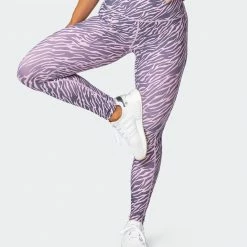 Muscle Nation Superior Squat Full Length Leggings - Tri-Stripe
