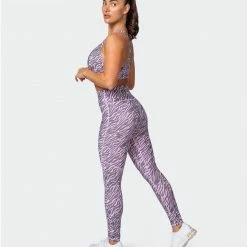 Muscle Nation Superior Squat Full Length Leggings - Tri-Stripe