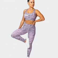 Muscle Nation Superior Squat Full Length Leggings - Tri-Stripe