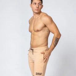 Flash Sale ๐ฏ Muscle Nation Ultimate Tapered Fit Shorts - Biscuit ๐ 11 Muscle Nation Ultimate Tapered Fit Shorts - Biscuit
