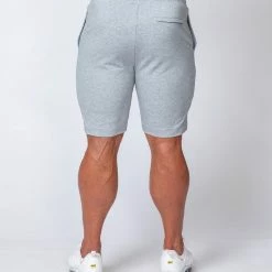 Cheapest ๐ Muscle Nation Ultimate Tapered Fit Shorts - Light Grey Mens โ 13 Muscle Nation Ultimate Tapered Fit Shorts - Light Grey Mens