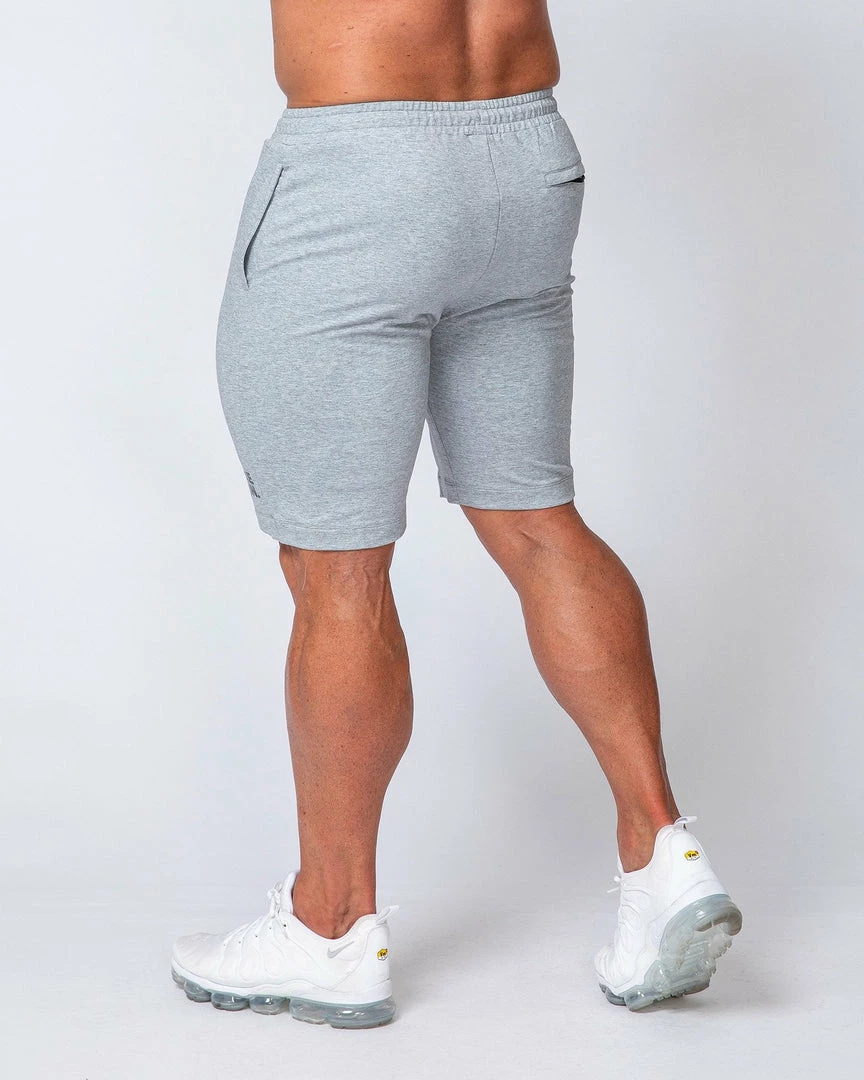 Cheapest ๐ Muscle Nation Ultimate Tapered Fit Shorts - Light Grey Mens โ 8 Muscle Nation Ultimate Tapered Fit Shorts - Light Grey Mens