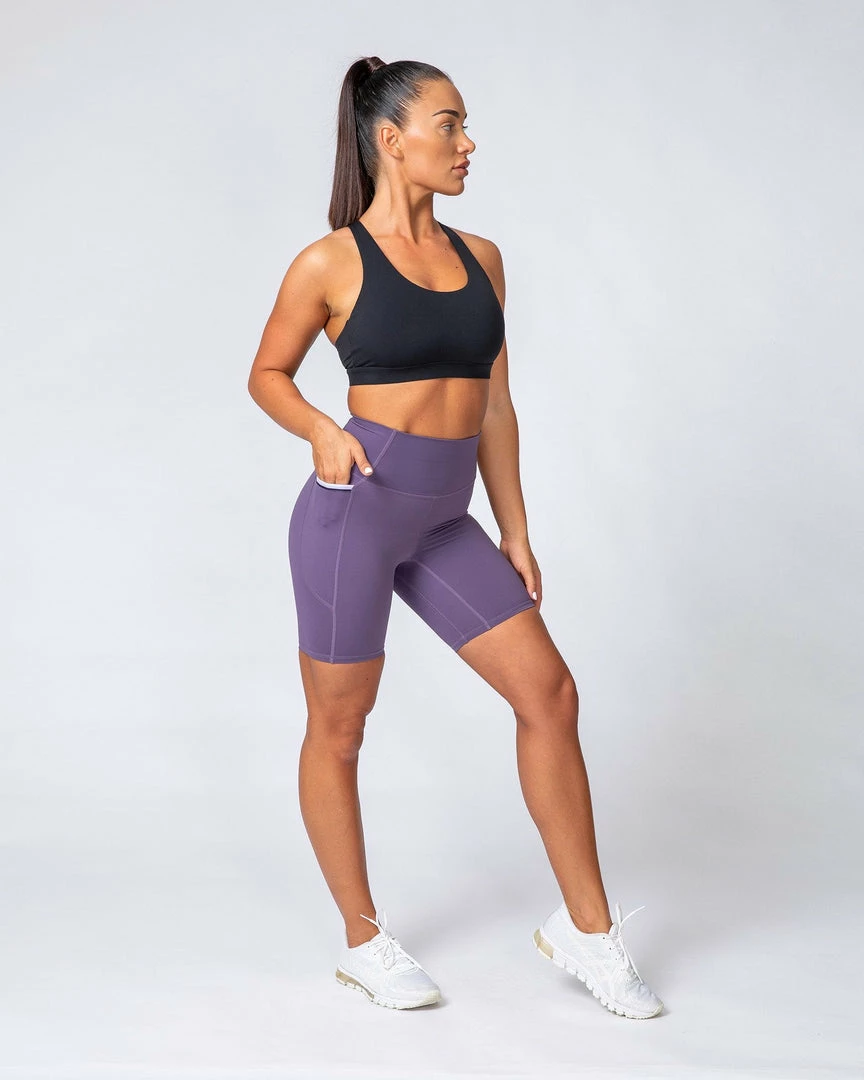 Discount ๐ Muscle Nation Ultra High Waist Bike Shorts - Velvet Purple Non Scrunch โ๏ธ 8 Muscle Nation Ultra High Waist Bike Shorts - Velvet Purple Non Scrunch