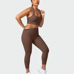 Muscle Nation V1 Butter 7/8 Leggings - Mocha