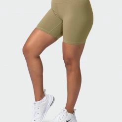 Best Sale 🎉 Muscle Nation V1 Butter Bike Shorts - Aloe 🛒 11 Muscle Nation V1 Butter Bike Shorts - Aloe