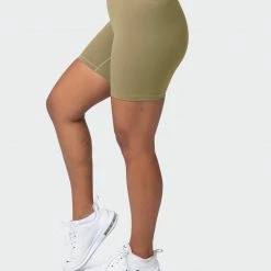 Best Sale 🎉 Muscle Nation V1 Butter Bike Shorts - Aloe 🛒 12 Muscle Nation V1 Butter Bike Shorts - Aloe