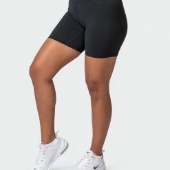 Muscle Nation V1 Butter Bike Shorts - Black