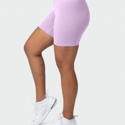 Muscle Nation V1 Butter Bike Shorts - Lavender Fog