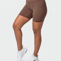 Discount ๐ Muscle Nation V1 Butter Bike Shorts - Mocha โจ 12 Muscle Nation V1 Butter Bike Shorts - Mocha