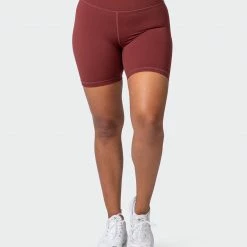 Muscle Nation V1 Butter Bike Shorts - Rhubarb