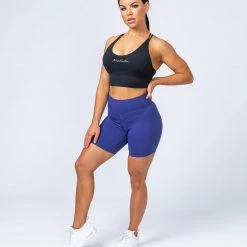 Muscle Nation V2 Butter Bike Shorts - Indigo