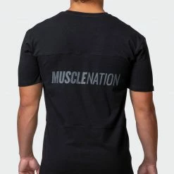 Muscle Nation Volt Tee - Black 30% EOFY SALE
