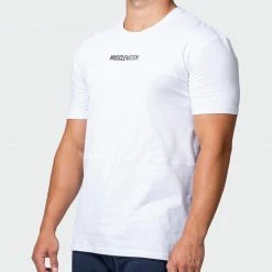 Muscle Nation Volt Tee - White 30% EOFY SALE