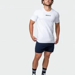 Muscle Nation Volt Tee - White 30% EOFY SALE
