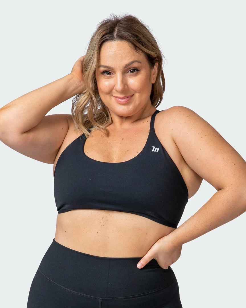 Cheap 🤩 Muscle Nation Wanderlust Bralette - Black 🔔 4 Muscle Nation Wanderlust Bralette - Black