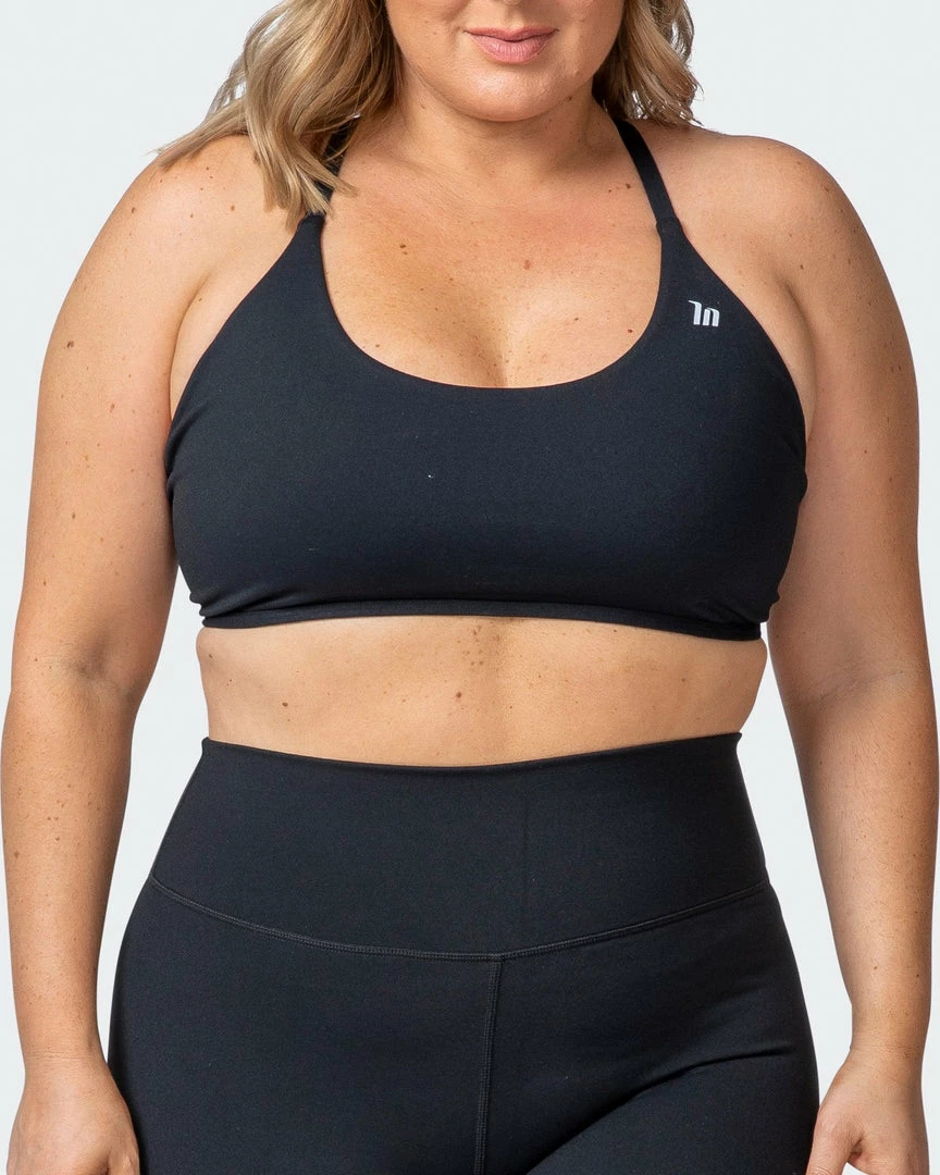 Cheap 🤩 Muscle Nation Wanderlust Bralette - Black 🔔 6 Muscle Nation Wanderlust Bralette - Black