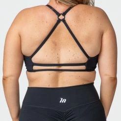 Cheap 🤩 Muscle Nation Wanderlust Bralette - Black 🔔 18 Muscle Nation Wanderlust Bralette - Black