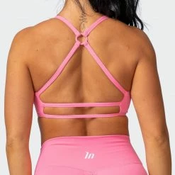 Muscle Nation Wanderlust Bralette - Pink Lemonade