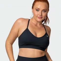 Muscle Nation Weightless Bra - Black 30% EOFY SALE