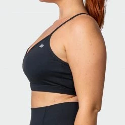 Muscle Nation Weightless Bra - Black 30% EOFY SALE