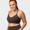 Muscle Nation 30% EOFY SALE Weightless Bra - Cocoa