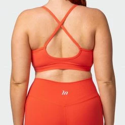 Muscle Nation 30% EOFY SALE Weightless Bra - Ember