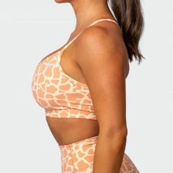 Muscle Nation Weightless Bra - Paradise Giraffe Print