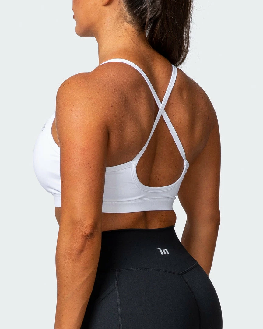 Outlet ๐งจ Muscle Nation Weightless Bra - White 30% EOFY SALE ๐ 7 Muscle Nation Weightless Bra - White 30% EOFY SALE