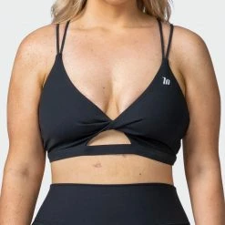 Muscle Nation Whirlwind Bralette - Black