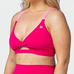 Muscle Nation 30% EOFY SALE Whirlwind Bralette - Pink Punch