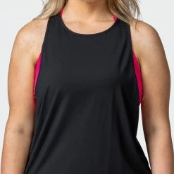 Muscle Nation 30% EOFY SALE Whirlwind Tank - Black