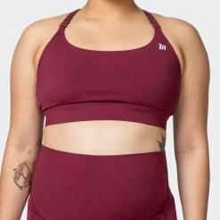 Muscle Nation Womens MN Classic Maternity Bra - Wine