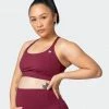 Muscle Nation Womens MN Classic Maternity Bra - Wine