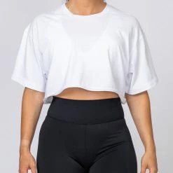 Muscle Nation 30% EOFY SALE Womens Cropped Vintage Tee - Lambo