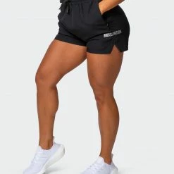 Muscle Nation Womens Elevate Active Shorts - Black