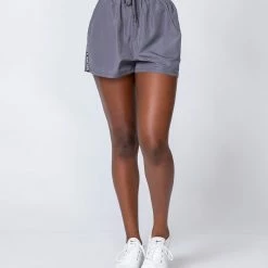 Muscle Nation Tempo Training Shorts - Sleet Grey Womens