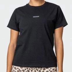 Muscle Nation Womens Timeless Tee - Black