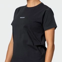 Muscle Nation Womens Timeless Tee - Black