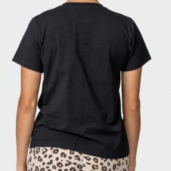 Muscle Nation Womens Timeless Tee - Black