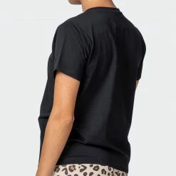 Muscle Nation Womens Timeless Tee - Black