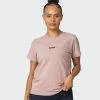 Muscle Nation Womens Timeless Tee - Mahogany Rose