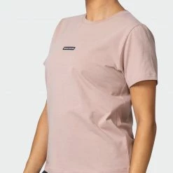 Muscle Nation Womens Timeless Tee - Mahogany Rose