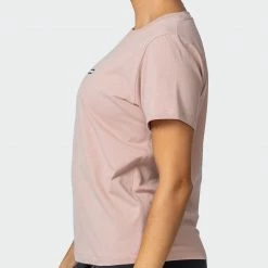 Muscle Nation Womens Timeless Tee - Mahogany Rose