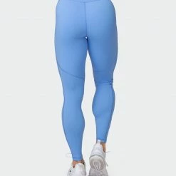 Promo ⭐ Muscle Nation Zero Rise Ankle Length Leggings - Arctic Blue 😉 11 Muscle Nation Zero Rise Ankle Length Leggings - Arctic Blue