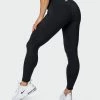 Muscle Nation Zero Rise Ankle Length Leggings - Black Featured