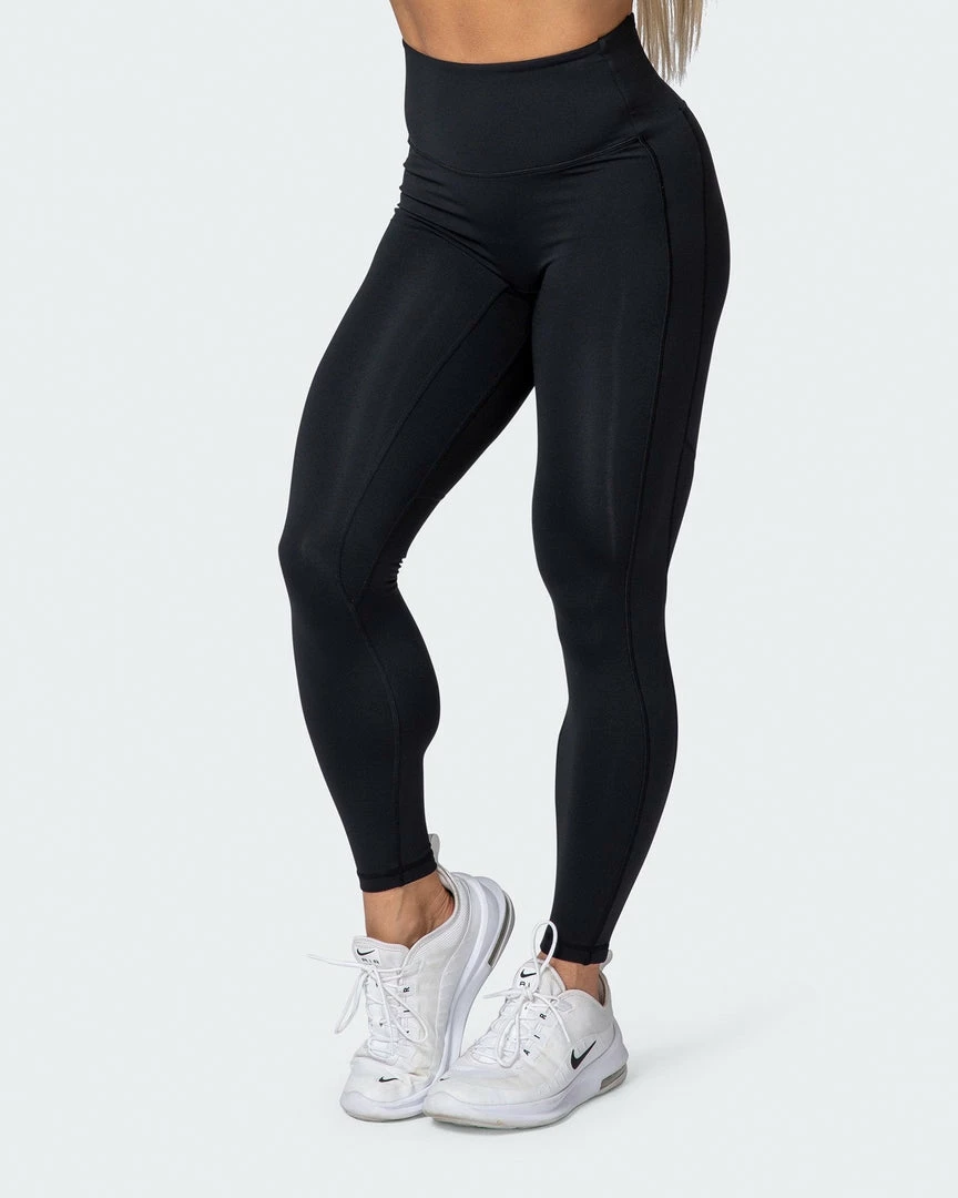 Cheap ✨ Muscle Nation Zero Rise Ankle Length Leggings - Black Featured 🛒 5 Muscle Nation Zero Rise Ankle Length Leggings - Black Featured
