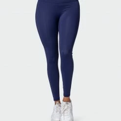 Muscle Nation Featured Zero Rise Ankle Length Leggings - Indigo